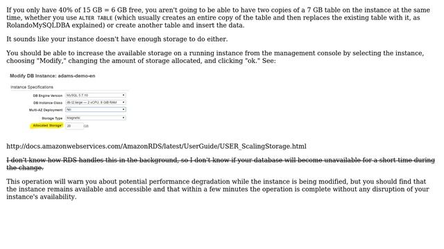 Databases: How to solve MySQL "The table is full" error 1114 with Amazon RDS? (2 Solutions!!) смотреть онлайн