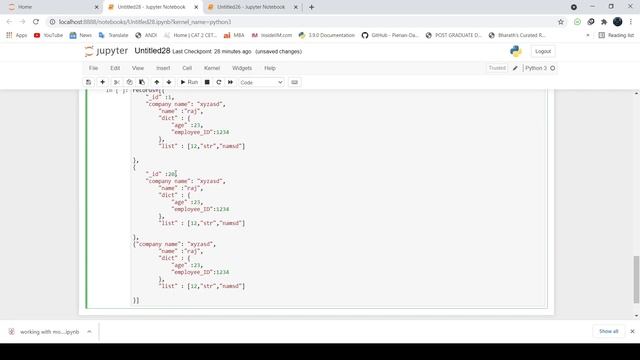 mongoDB with python part 4 | MongoDB | Python смотреть онлайн