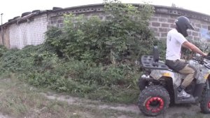 Как ездить на квадроцикле Comman Scorpion 200cc