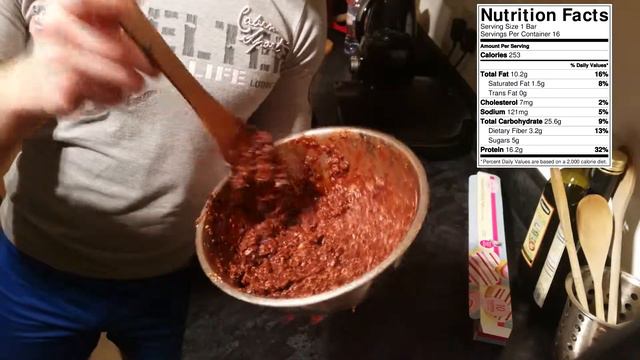 Easy And Healthy Chocolate Protein Bars | Slice Of Fit