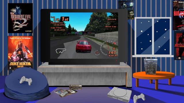 Gran Turismo 2 PS1 Review - Gran Turismo 2 PSX - Gran Turismo 2 смотреть онлайн