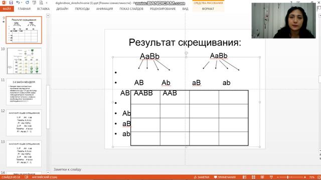 Дигибридное скрещивание смотреть онлайн