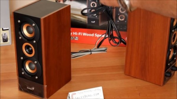 Genius SP-HF800A 2.0 Computer Speaker unboxing and overview