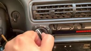 ручка отопителя 2114