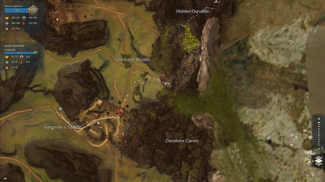 GW2 Harathi Hinterlands Insight: Hidden Ourobon MASTERY POINT смотреть онлайн