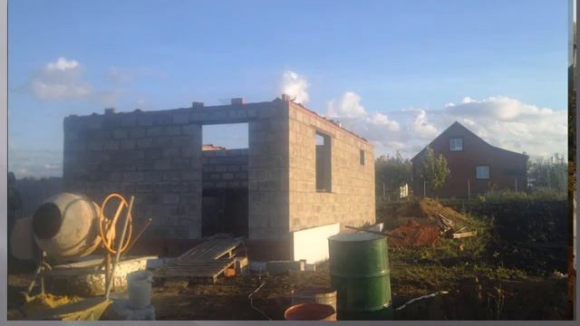 Баня из керамзитоблоков с мансардой 5 на 8 смотреть онлайн