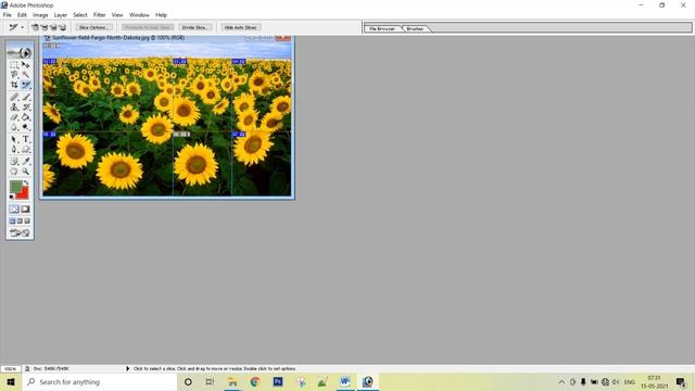 Photoshop 7.0 Slice Tool смотреть онлайн