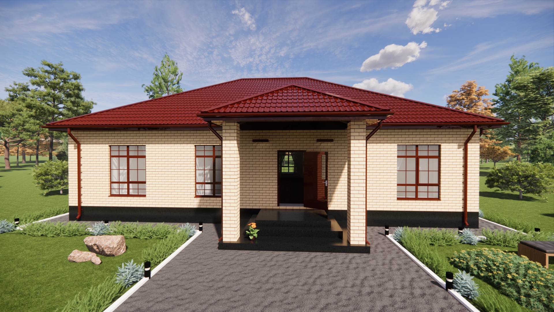 Проект дома S=147 м.кв.
#проектыдомов смотреть онлайн