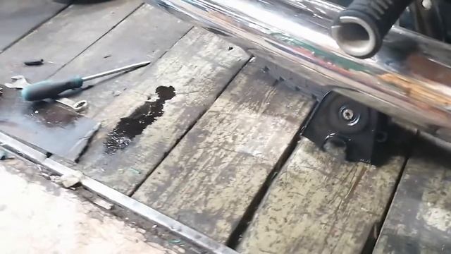 Теч масла со штока сцепления Ява 638 смотреть онлайн