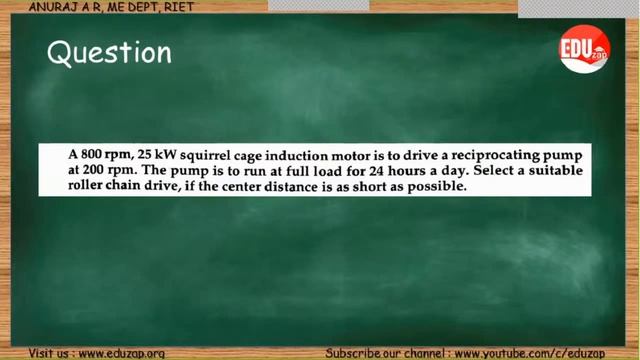Design of Chain Drive | ME402: DME- II | KTU | B.Tech | ME | Semester 8 смотреть онлайн