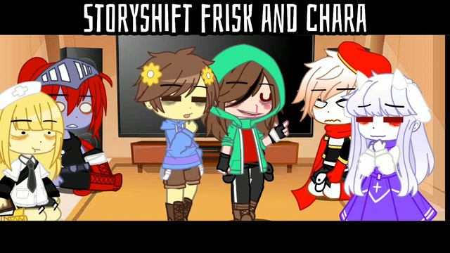 Undertale React To Frisk And Chara AUs || Lazy CHARActer Design || •just_berry•