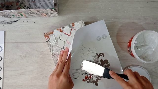 DIY vintage cardboard box! смотреть онлайн