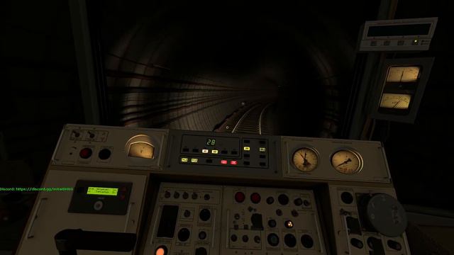 Калининская линия Московского метро в Metrostroi на 81-717|катаюсь на пустом сервере Sunrise