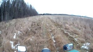 мотоцикл Урал с одним карбюратором от запорожца