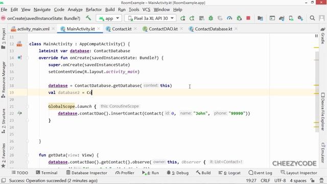 Room Database & Type Converters in Android | Singleton Pattern Room Hindi- CheezyCode #11 смотреть онлайн