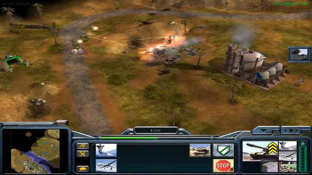 Command & Conquer Generals - USA - Mission 5 - Blue Eagle смотреть онлайн