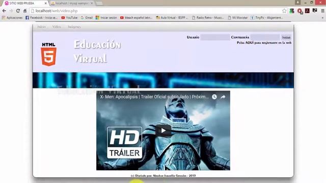 TUTORIAL 9: SISTEMA DE USUARIOS EN WEB PHP - PÁGINA 2 EN PHP CON Y SIN SESIÓN INCIADA смотреть онлайн