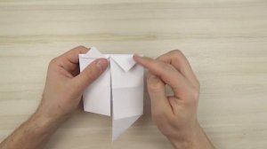 Как сделать кота из бумаги А4. Простое оригами - без клея и без ножниц