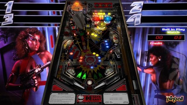 Laser War (Data East 1987) | Visual Pinball X | Table Snapshot (Desktop Mode) смотреть онлайн
