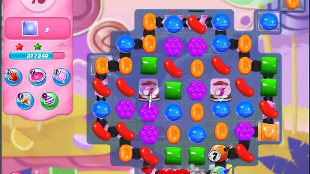 Candy Crush Saga Level 953(NO BOOSTERS,20 MOVES)2019