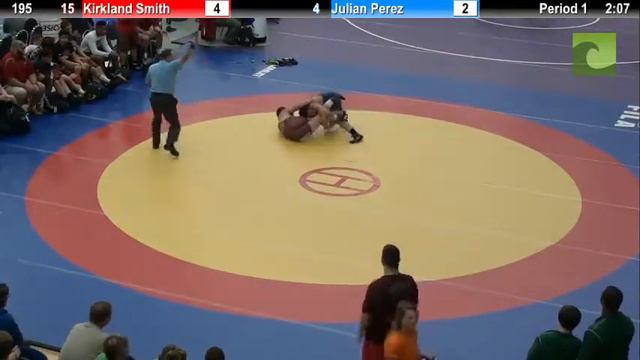 195 Kirkland Smith vs. Julian Perez смотреть онлайн