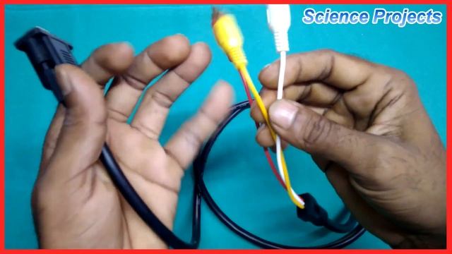 Vga To Rca Cable Lowest Price, VGA 15 Pins Male To 3 RCA Male, TV Video Cable Connector
