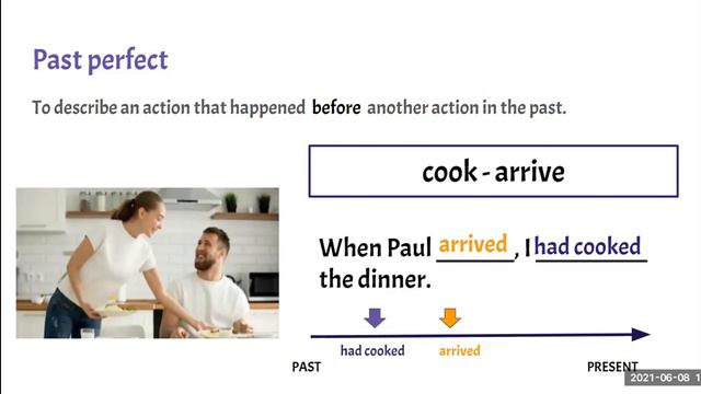Narrative Tenses- LEVEL 7