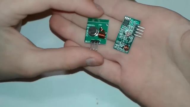 Вч модуль из Китая! 433 МГц FS1000A смотреть онлайн