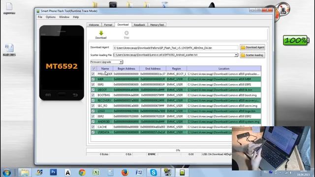 Как прошить MTK смартфон через SP Flash Tool смотреть онлайн