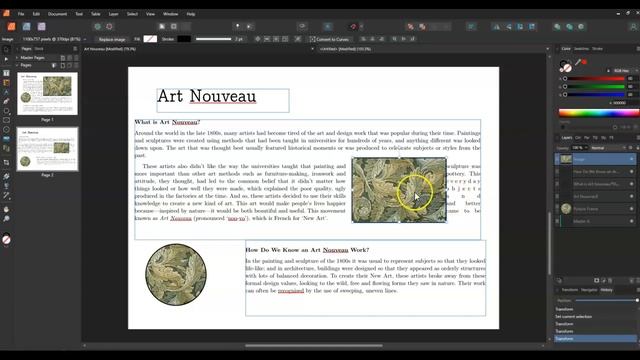 Affinity Publisher - Text Box Tips - Easily Combine Photos with Text смотреть онлайн