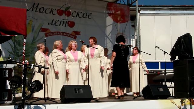 "Московское лето. Фестиваль варенья" 22.08.2015 Хор Ветеранов #2 смотреть онлайн