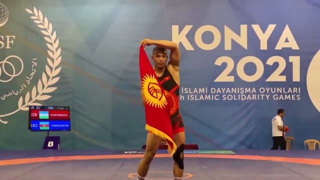 Исламские игры. Борец Акжол Махмудов завоевал золото ?? смотреть онлайн