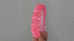 Ободок для волос из репсовой ленты