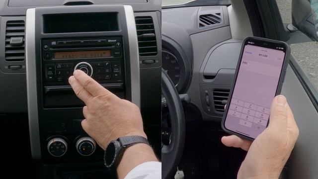 How to Pair A Mobile To The Bluetooth Audio System In A 2008 Nissan X Trail смотреть онлайн