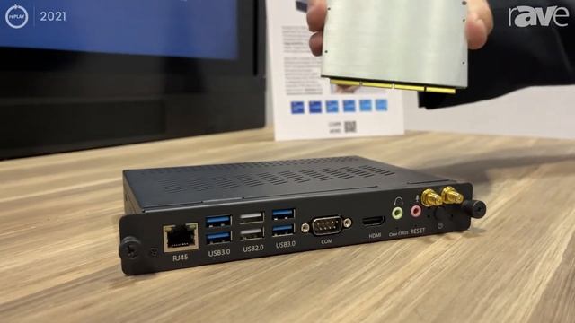 InfoComm 2021: Intel Demos Intel NUC Compute Element with SimplyNUC OPS Module on LFD смотреть онлайн