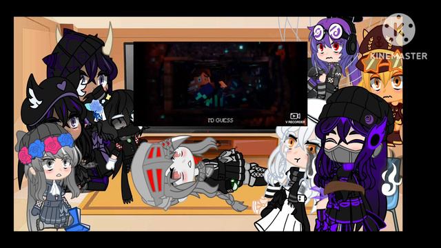 Mob Talker react to Quiet please by Dan Bull |My OC's|My AU| смотреть онлайн