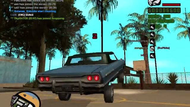 GTA San Andreas Extreme lowrider jumping смотреть онлайн