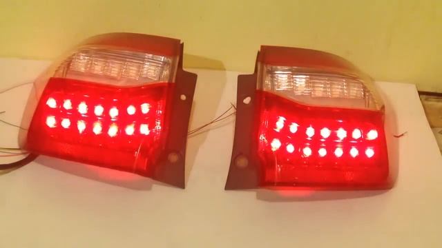 Kia Rio Led динамические фонари