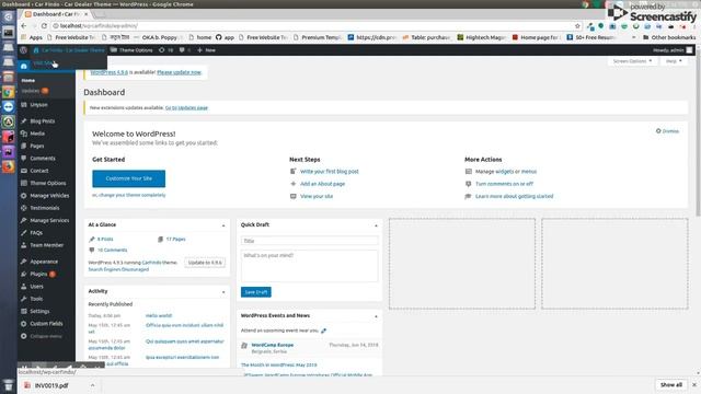 Setup Demo Content Car Findo WordPress Theme смотреть онлайн