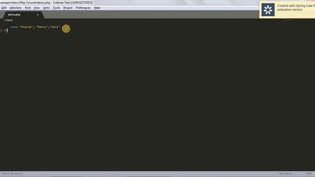 Output Functions In php смотреть онлайн