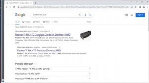 Download & Update Radeon RX 470 Graphics Cards Driver for Windows 11/10/8/7
