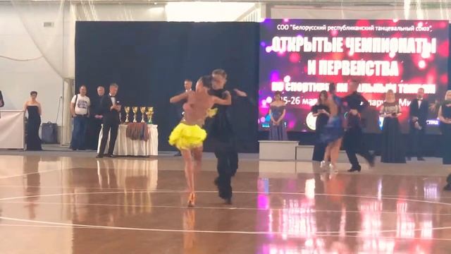 Милехин - Дявго Чемпионат Юниоры 2 LA Pasodoble смотреть онлайн
