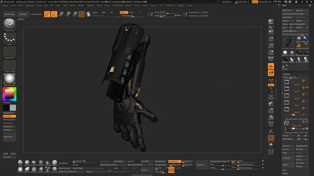 Cyberpunk - Character Design (Tutorial Trailer) смотреть онлайн