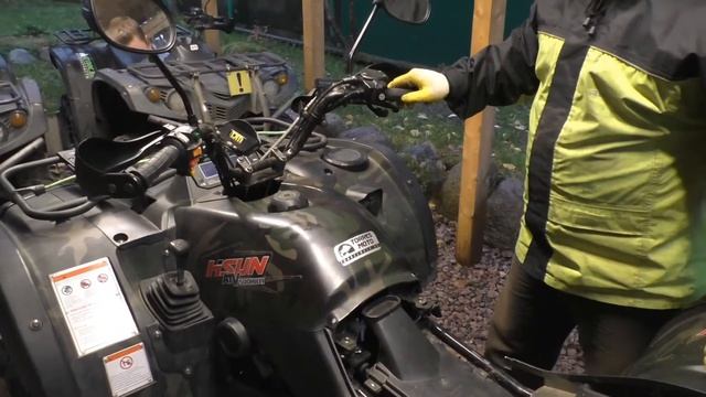 HISUN 500H EFI на легкой реанимации!