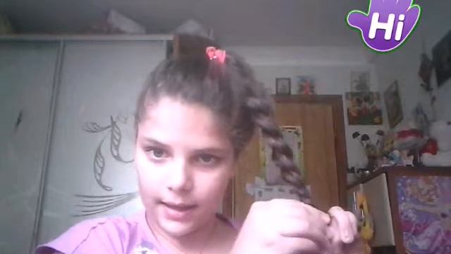 Как сделать быструю причёску гулька за 2 минуты смотреть онлайн