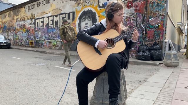 Scorpions - Still Loving You Cover / Scorpions Outdoor Fingerstyle / Street Musicians