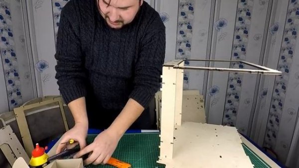 Сборка корпуса 3D принтера ZAV MAX PRO.