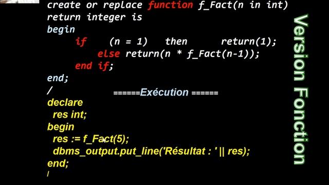 Oracle, Fonctions, procédures, packages, vues DD смотреть онлайн