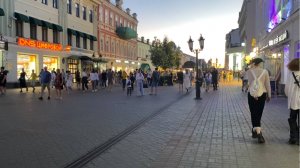 Ночная Казань, ул. Баумана, ул. Профсоюзная, 07 июля 2024.