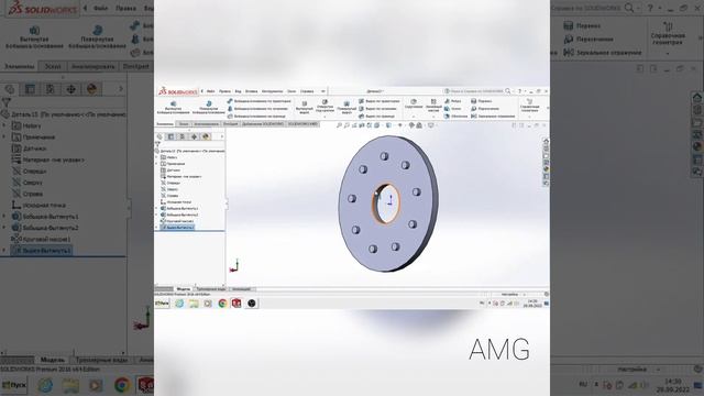 Урок 13. 3D И 2D МОДЕЛИРОВАНИЕ В SOLIDWORKS смотреть онлайн